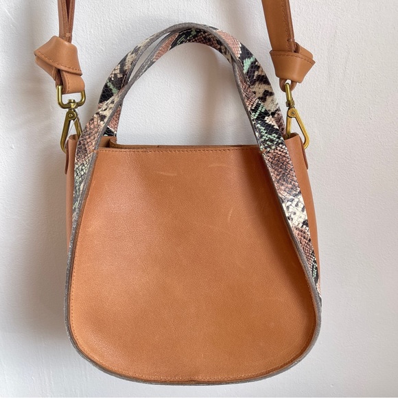 Madewell Bags Nwt Madewell Sydney Crossbody Bag Snake Embossed